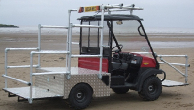 4x4 Mule tracking vehicle